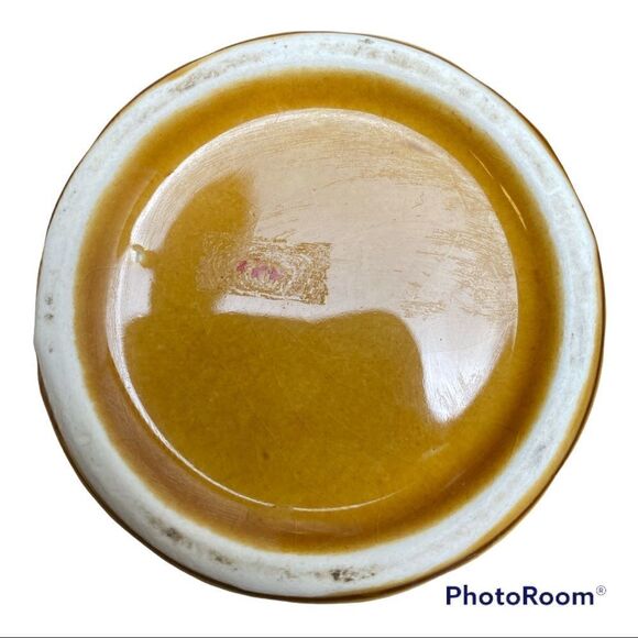 Japan Ceramic Basket Weave Rooster Coffee, Jelly and Jam Farmhouse Kitchen Set🐓 - Picture 7 of 7